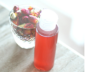 手作りバラの化粧水のレシピと作り方 オレンジフラワー
